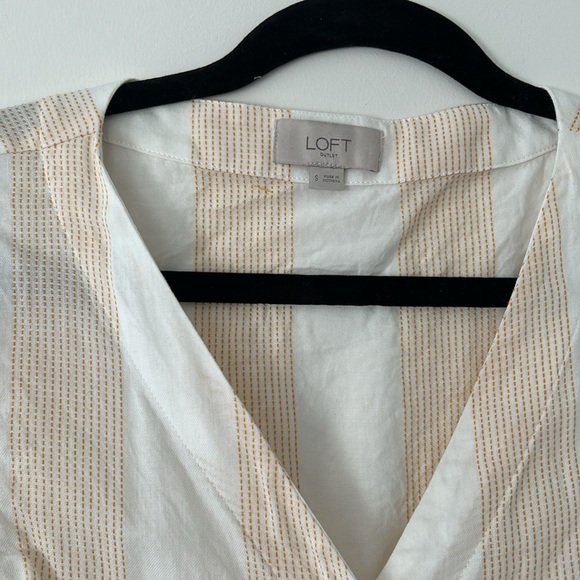 LOFT Wrap Blouse, Small, NWOT - Picture 5 of 11